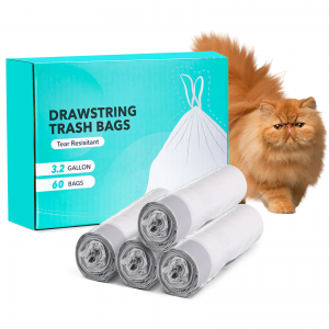Drawstring Cat Litter Box Liners